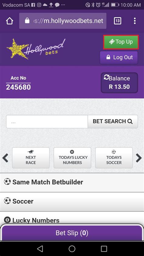 hollywoodbets mobile login my account login  On it, select “FICA